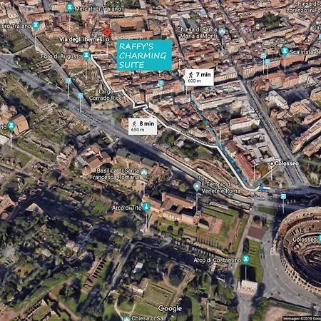 Center Fori Imperiali Raffy's Charming Apartamento